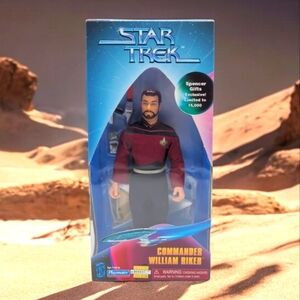 Star Trek Commander William Riker Action Figure Spencer's Numbered Edition 00647